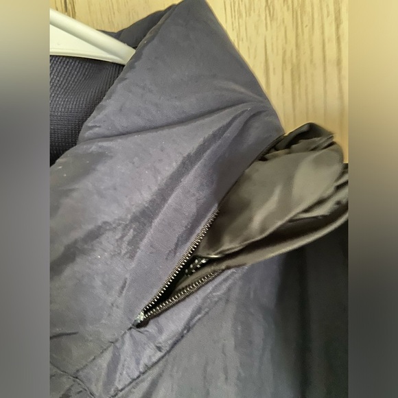 OUTHERE UTILITY WINDBREAKER W/HIDDEN HOOD Navy Italy Men’s Sz Medium - Picture 5 of 16